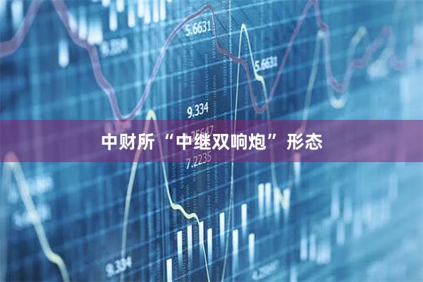 中财所 “中继双响炮” 形态