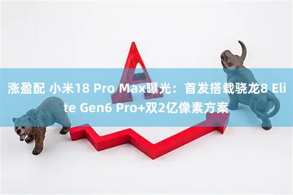 涨盈配 小米18 Pro Max曝光:首发搭载骁龙8 Elite Gen6 Pro+双2亿像素方案